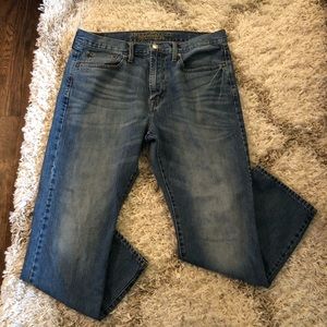 American Eagle Relaxed Straight Jeans 34x30